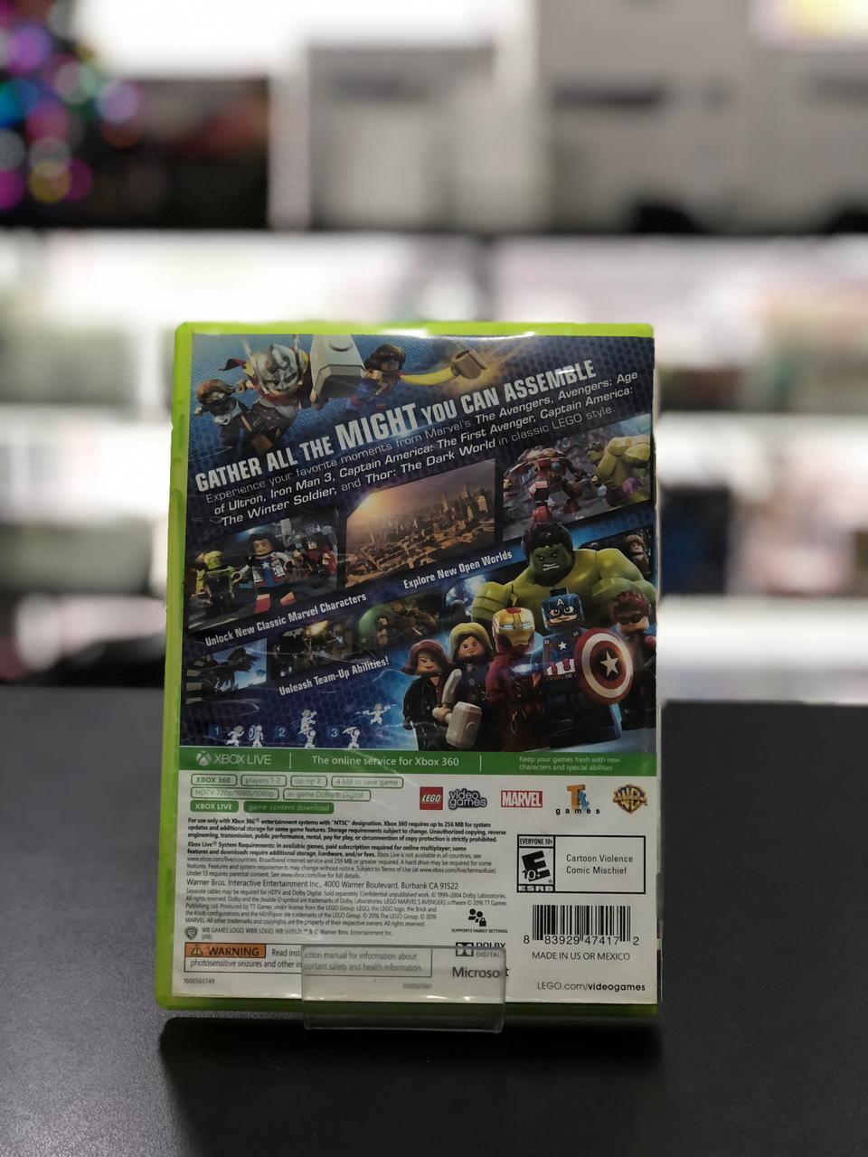 Lego Marvel Avengers Xbox 360 Original Midia Fisica