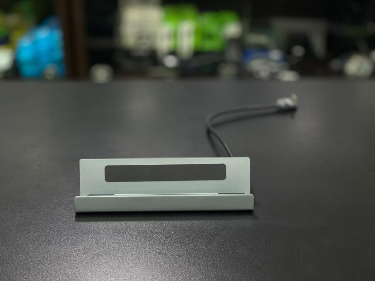Hub Adaptador USB-C 5 em 1 HDMI 4K + Rede Gigabit +3 USB 3.0
