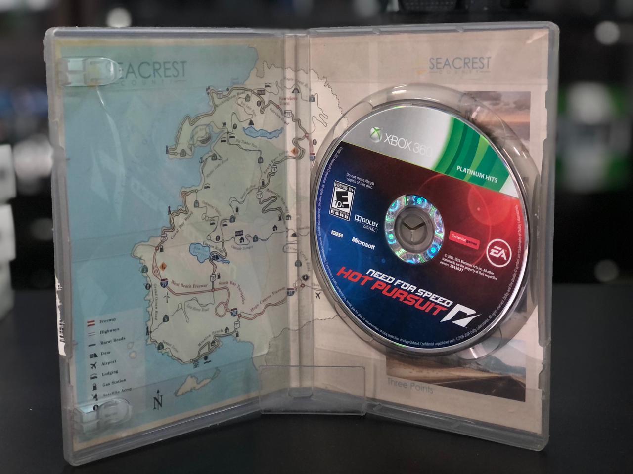 Need for Speed Hot Pursuit Platinum Xbox 360 Original Fisico