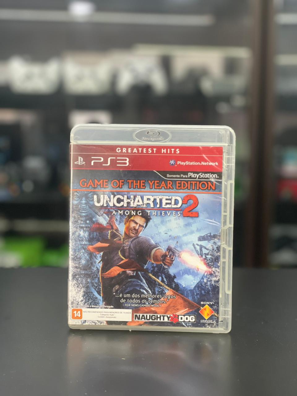 Uncharted Among Thieves 2 Goty Greatest Hits Ps3 M. Fisica