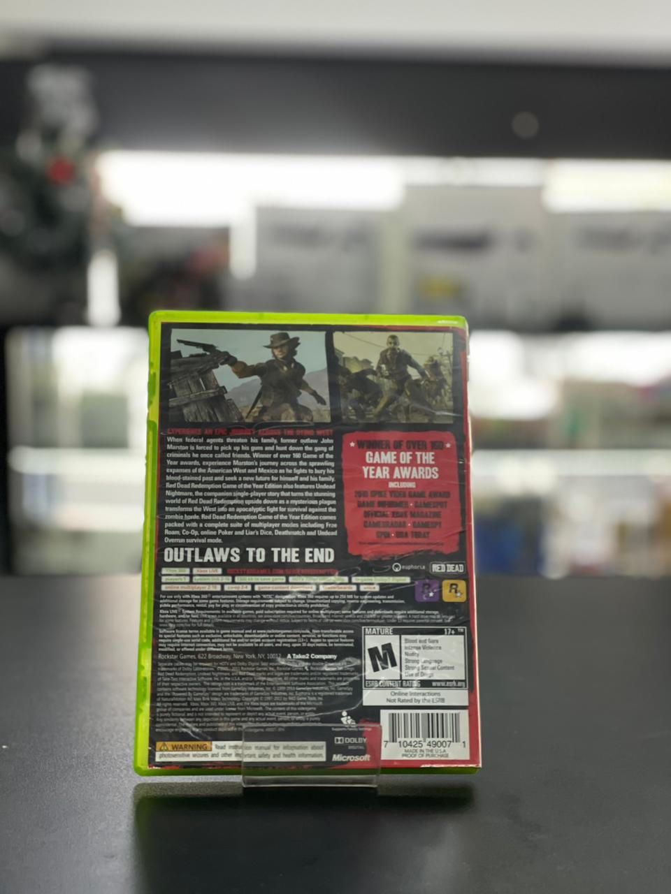 Red Dead Redemption Goty Platinum Xbox 360 Fisico Disco 2