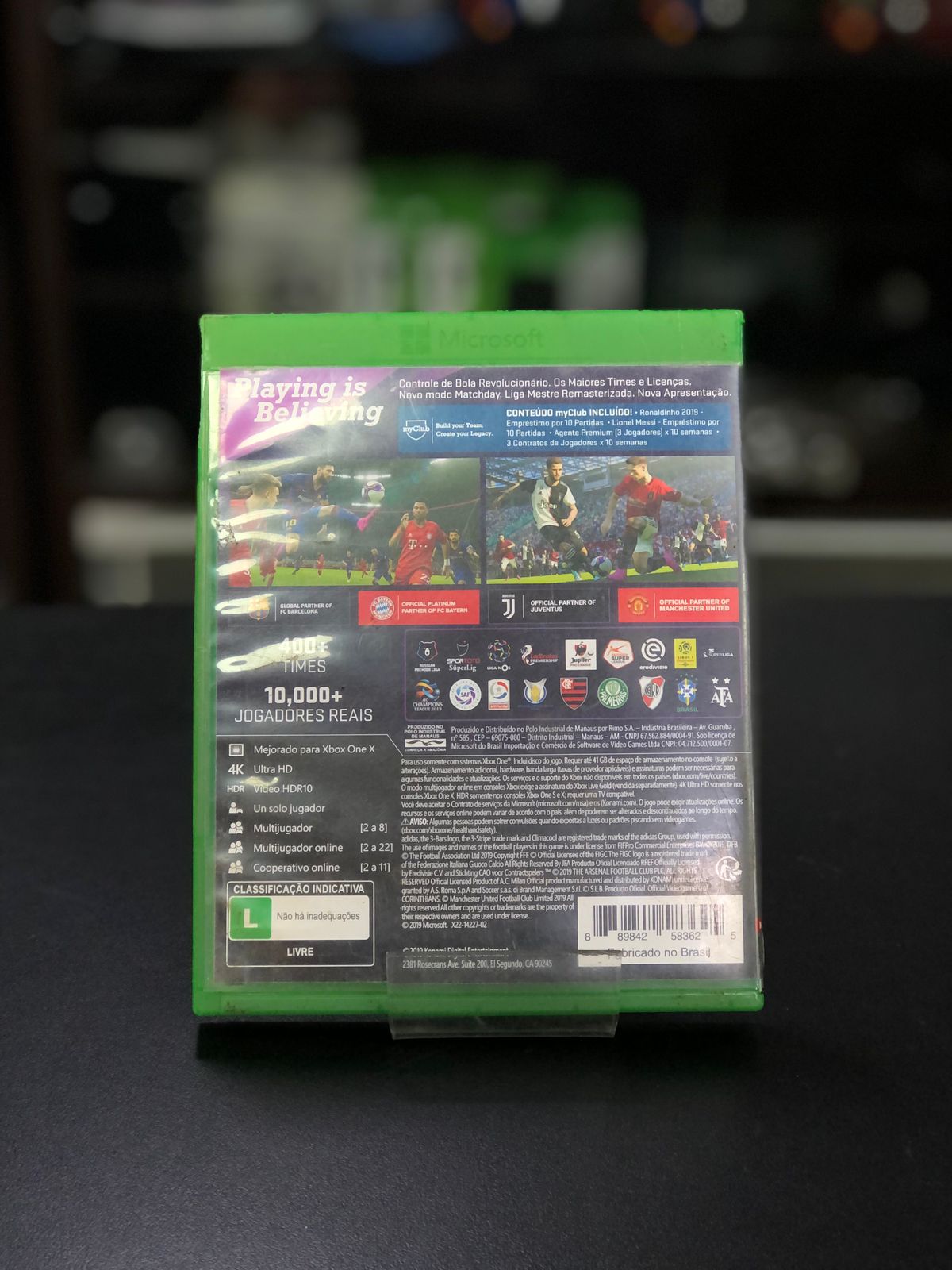 Pro Evolution Soccer 2020 Xbox One Midia Física