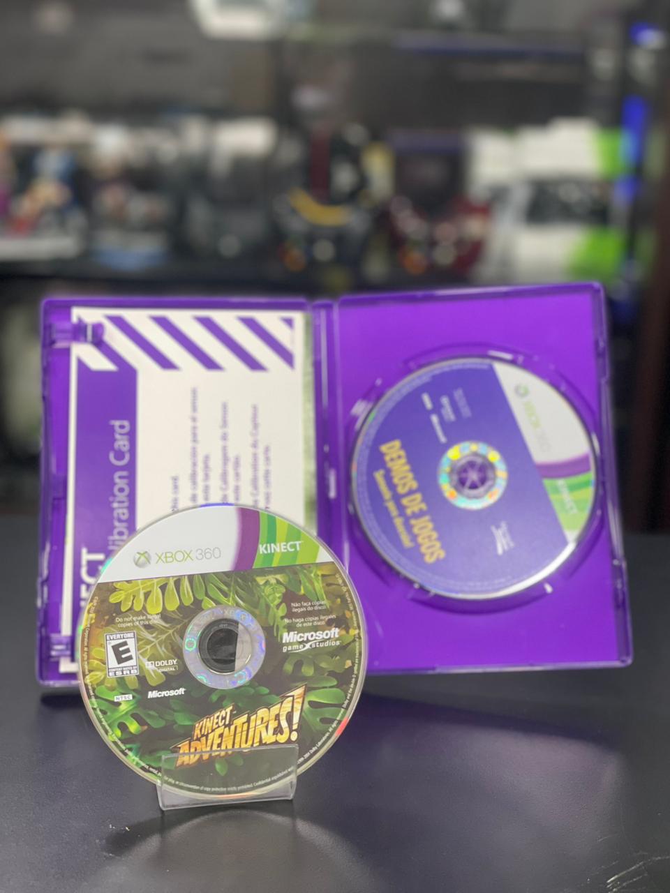 Kinect Adventures + Demo Disc Xbox 360 Original Midia Fisica