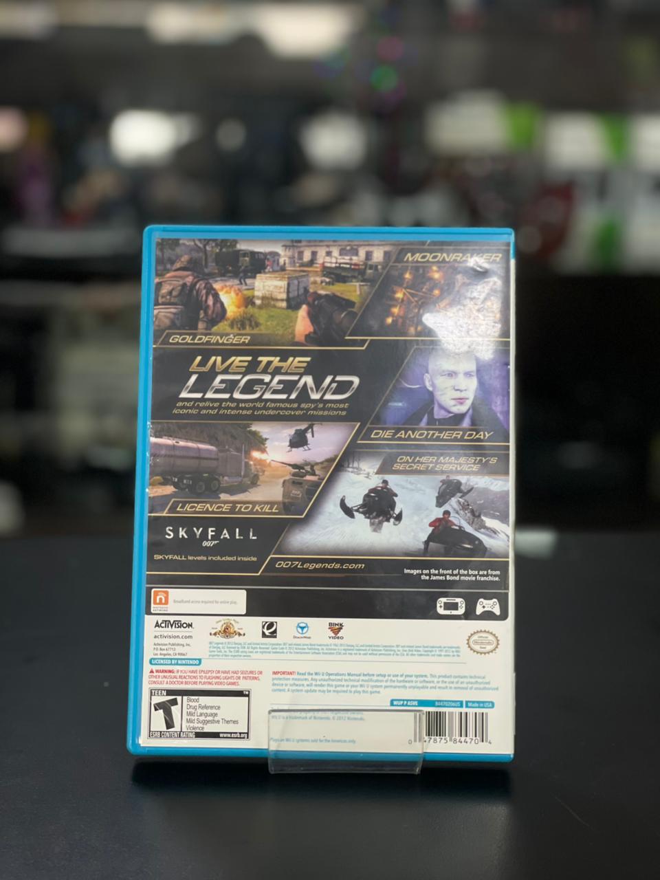 007 Legends Nintendo Wii U Midia Física