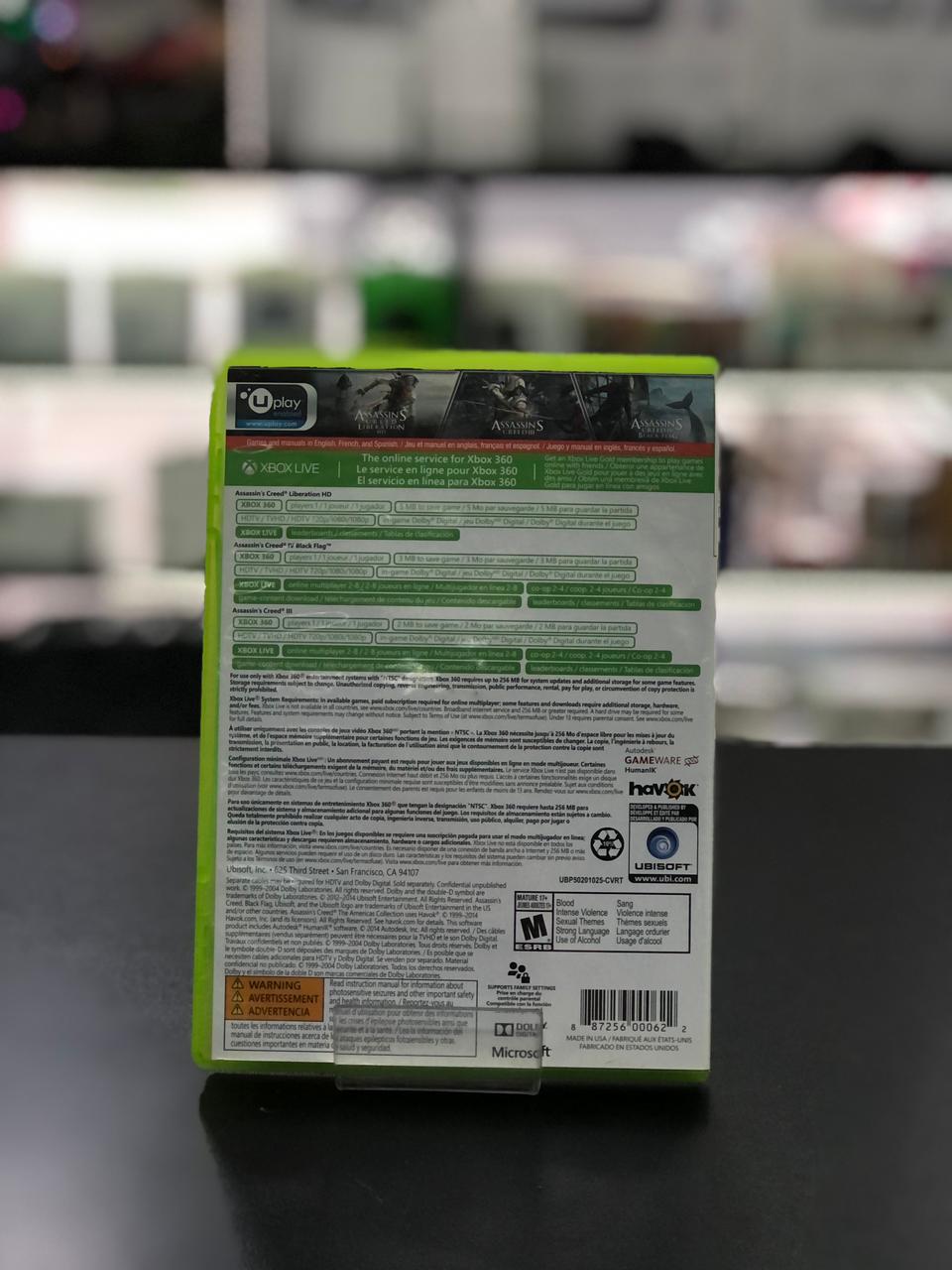 Assassin's Creed The Americas Collection Xbox 360 C/bolha