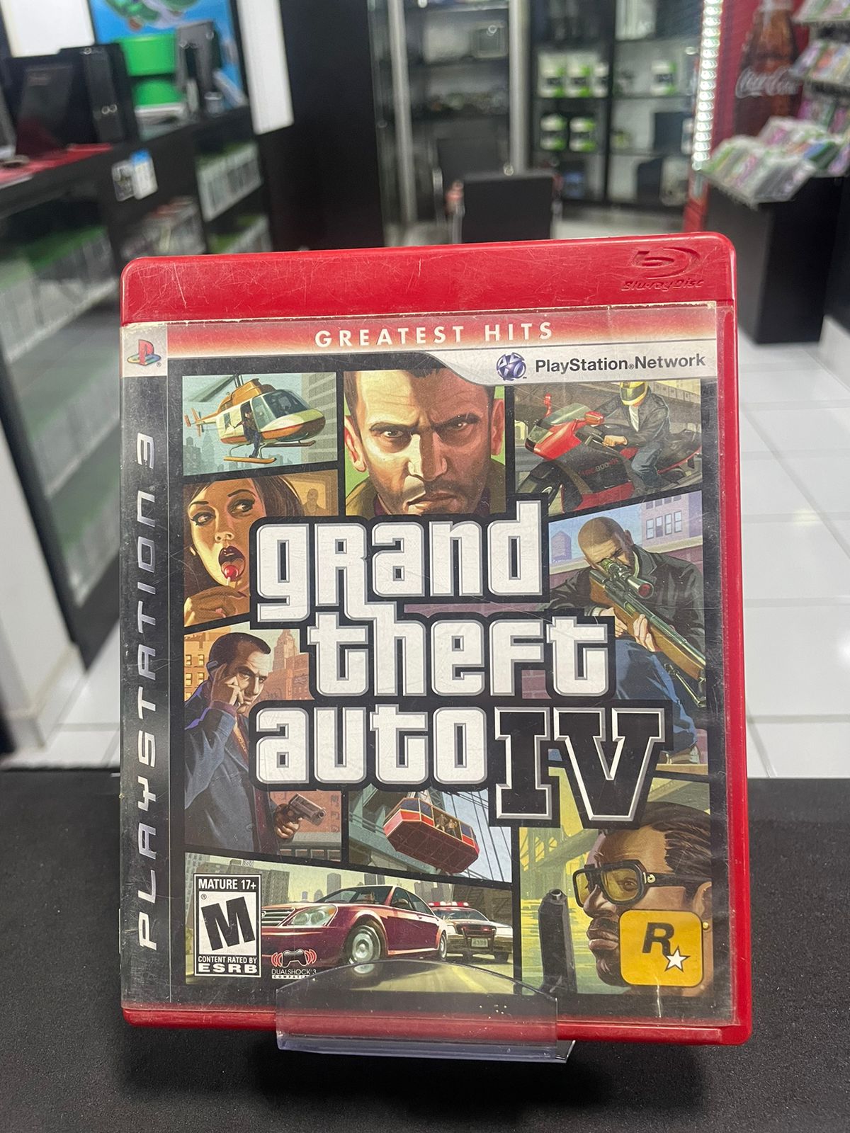 Grand Theft Auto IV Greatest Hits Ps3 M. - Capa Impressa
