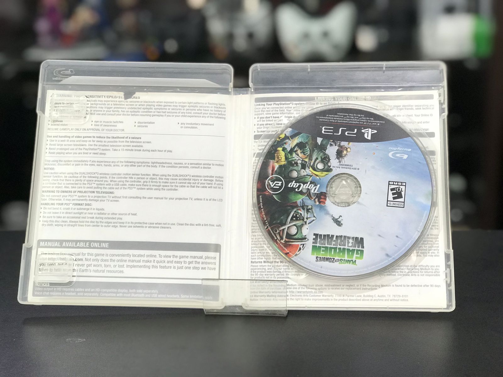 Plants Vs Zombies Garden Warfare  Ps3 Midia Fisica