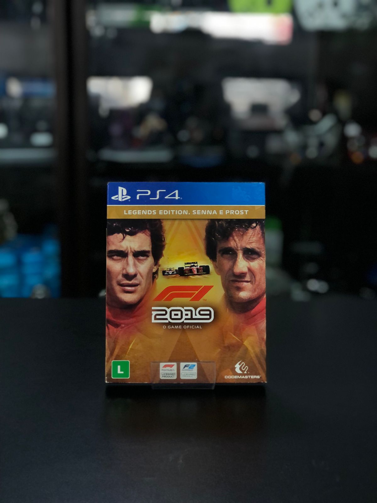F1 2019 Legends Edition  Ps4 Midia Fisica - para coleção