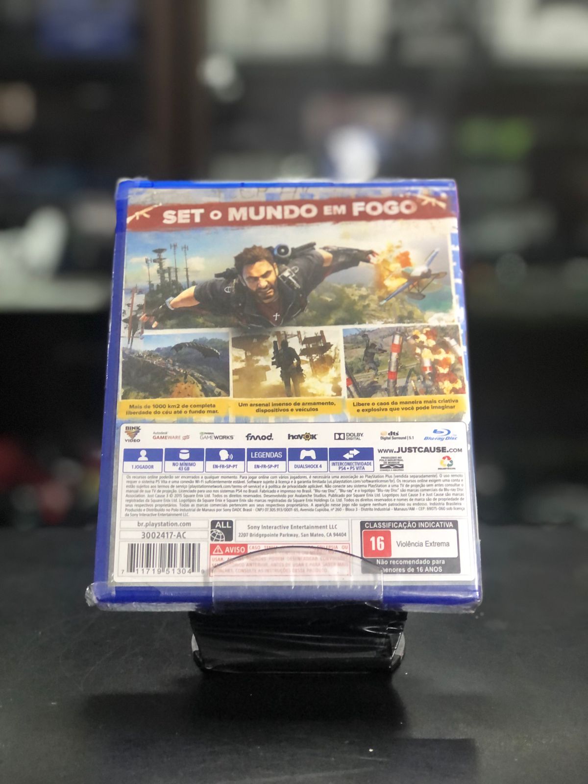 Just Cause 3 Ps4 Midia Física