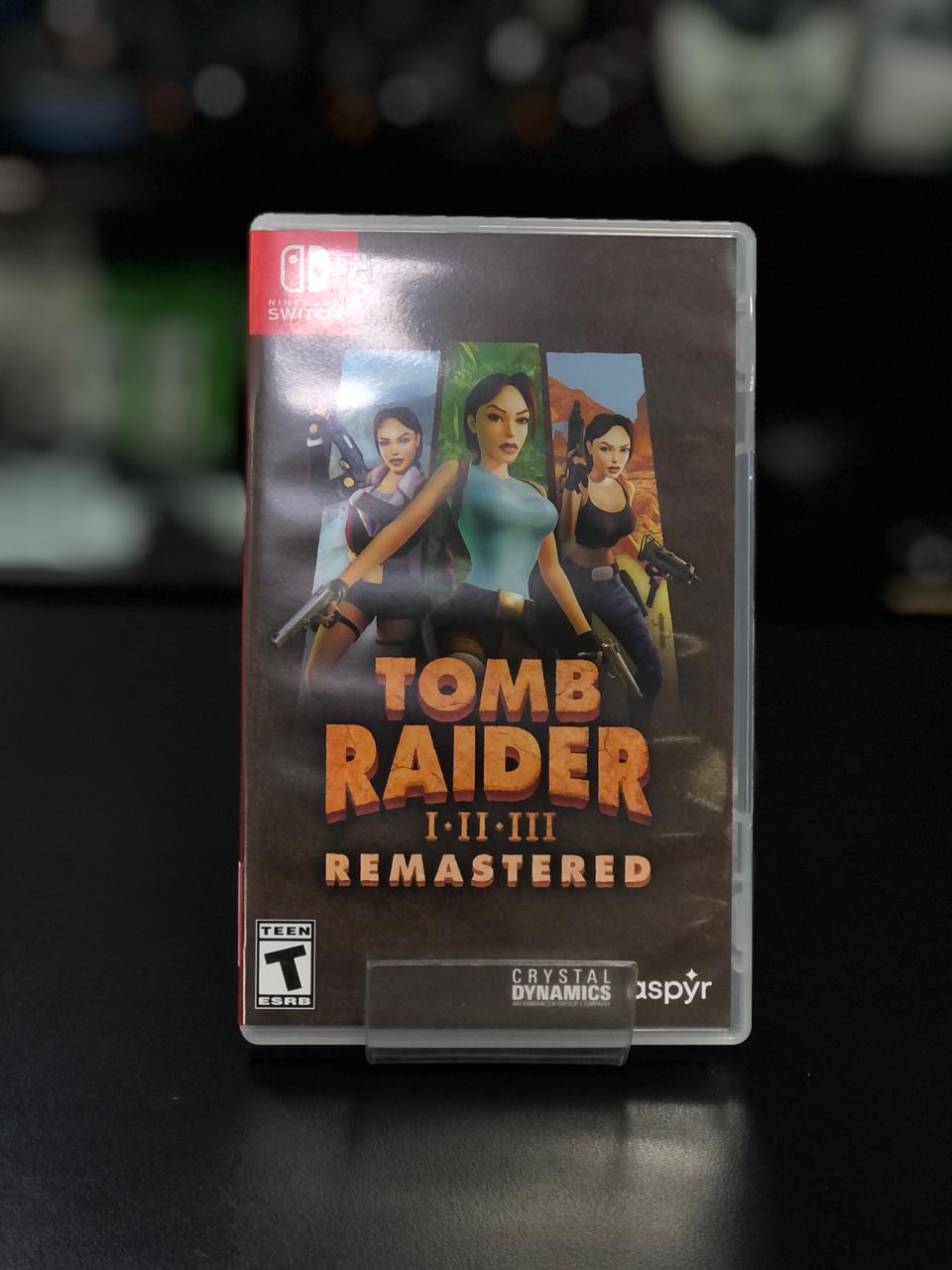 Tomb Raider I - II - III Remastered Nintendo Switch M.Fisica