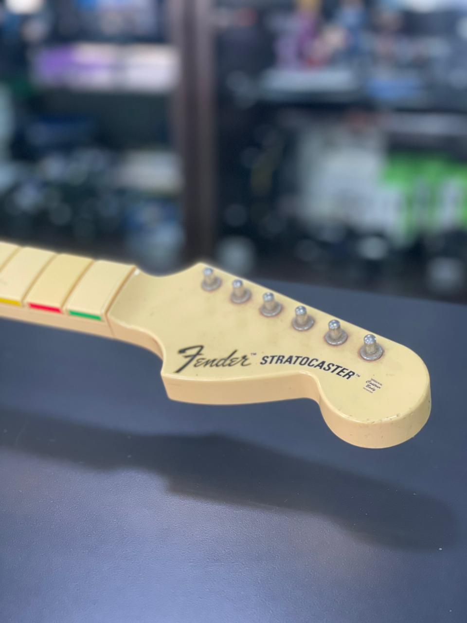 Guitarra Rock Band Fender sem fio com defeito Xbox 360