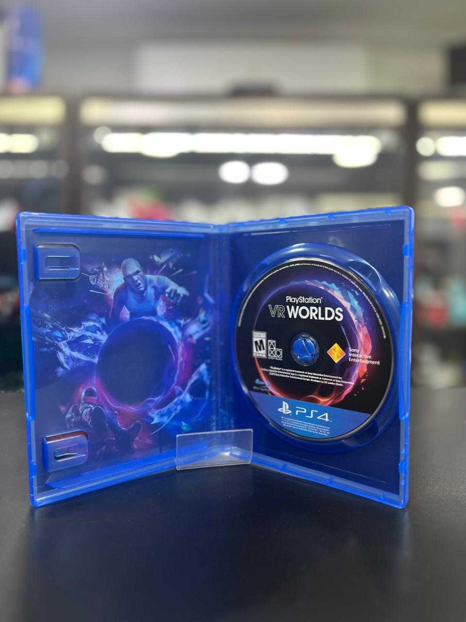 Playstation VR Worlds Ps4 - Exclusivo Para O VR Item Usado