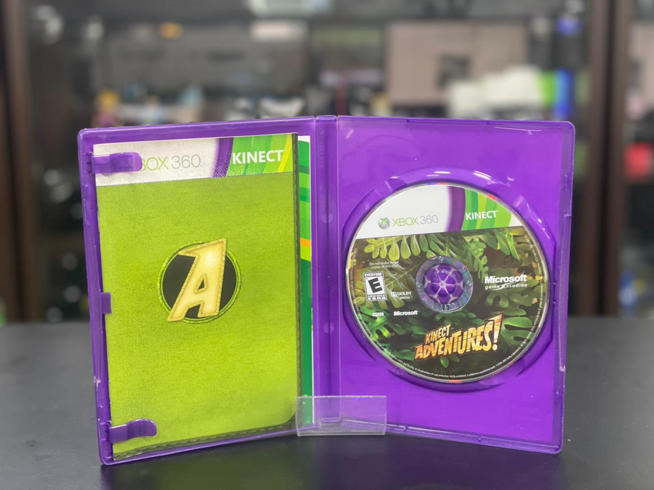 Kinect Adventures + Encarte Xbox 360 Original Midia Fisica