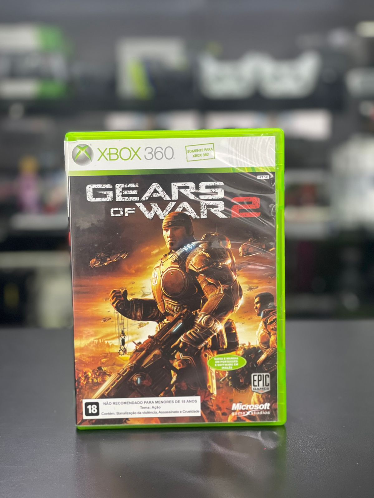 Gears Of War 2 Xbox 360 Original Midia Fisica / Coleção