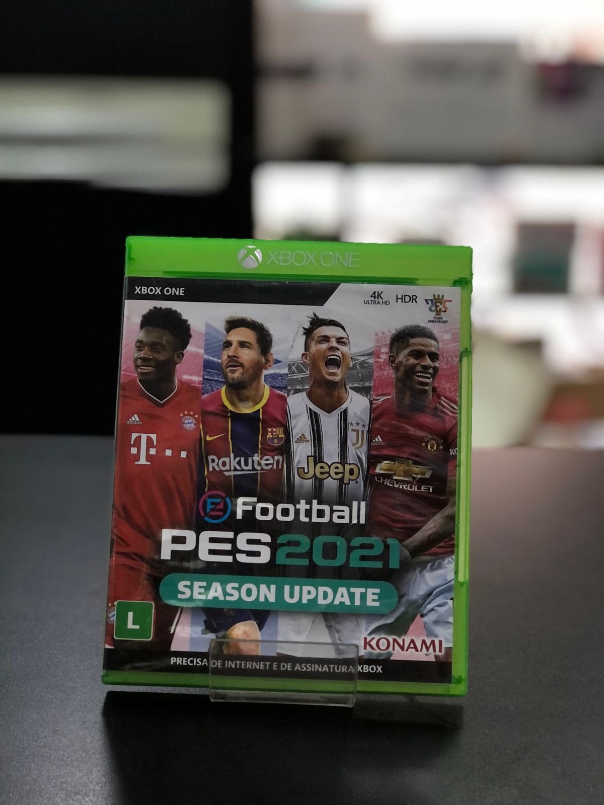 Pro Evolution Soccer 2021 Xbox One / capa impressa