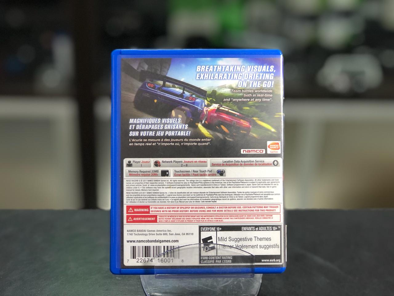 Ridge Racer PsVita Midia Física