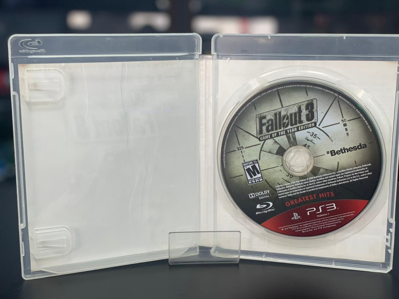 Fallout 3 Game Of The Year Greatest Hits Ps3 Midia Fisica