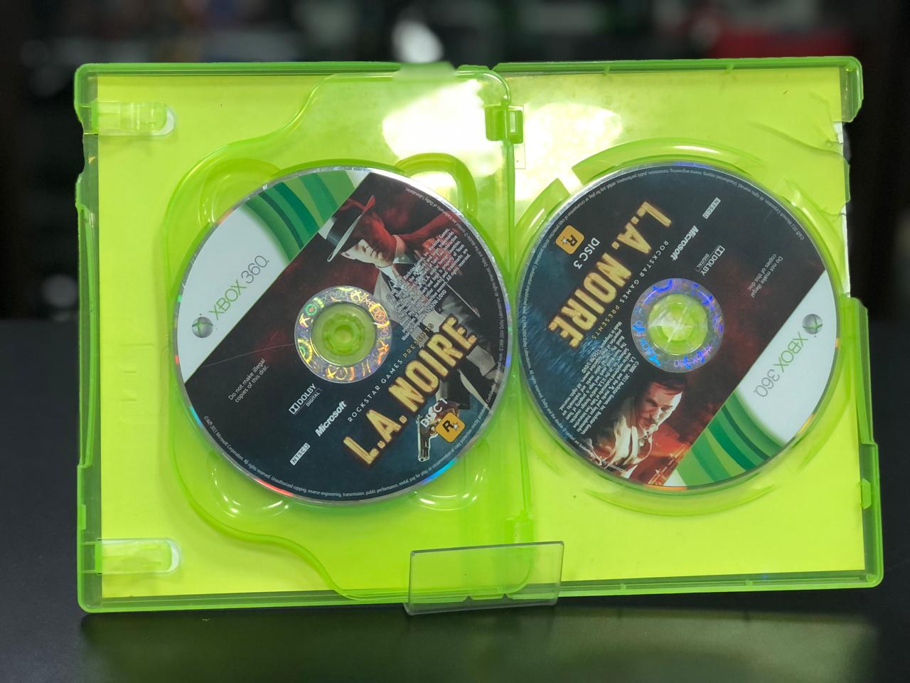 L.A Noire Xbox 360 Original Midia Fisica - Ler descrição