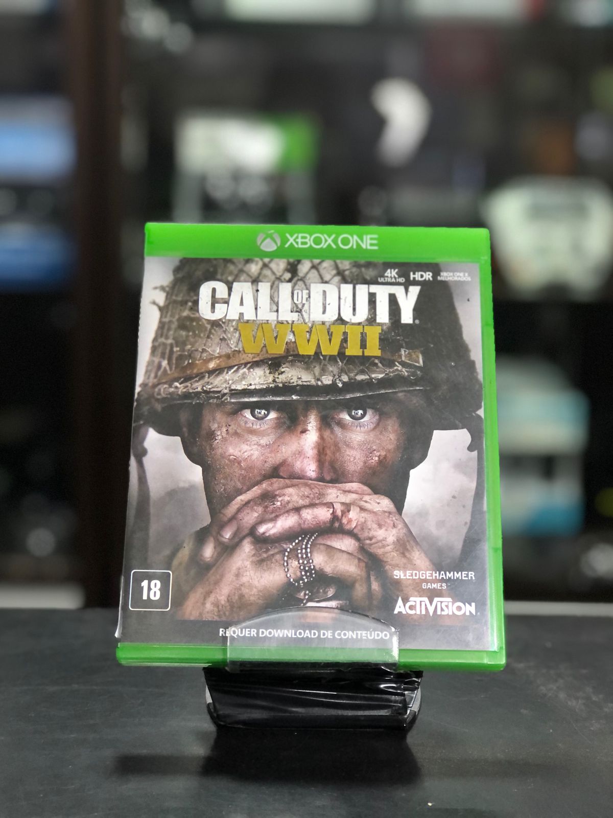 Call Of Duty WWII Xbox One Midia Física - capa impressa