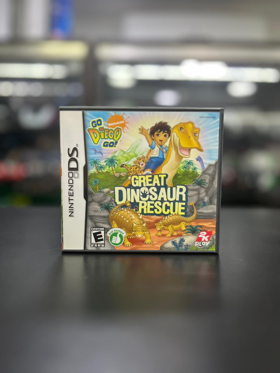 Estojo E Manual Go Diego Go Nintendo Ds - Original Sem Jogo