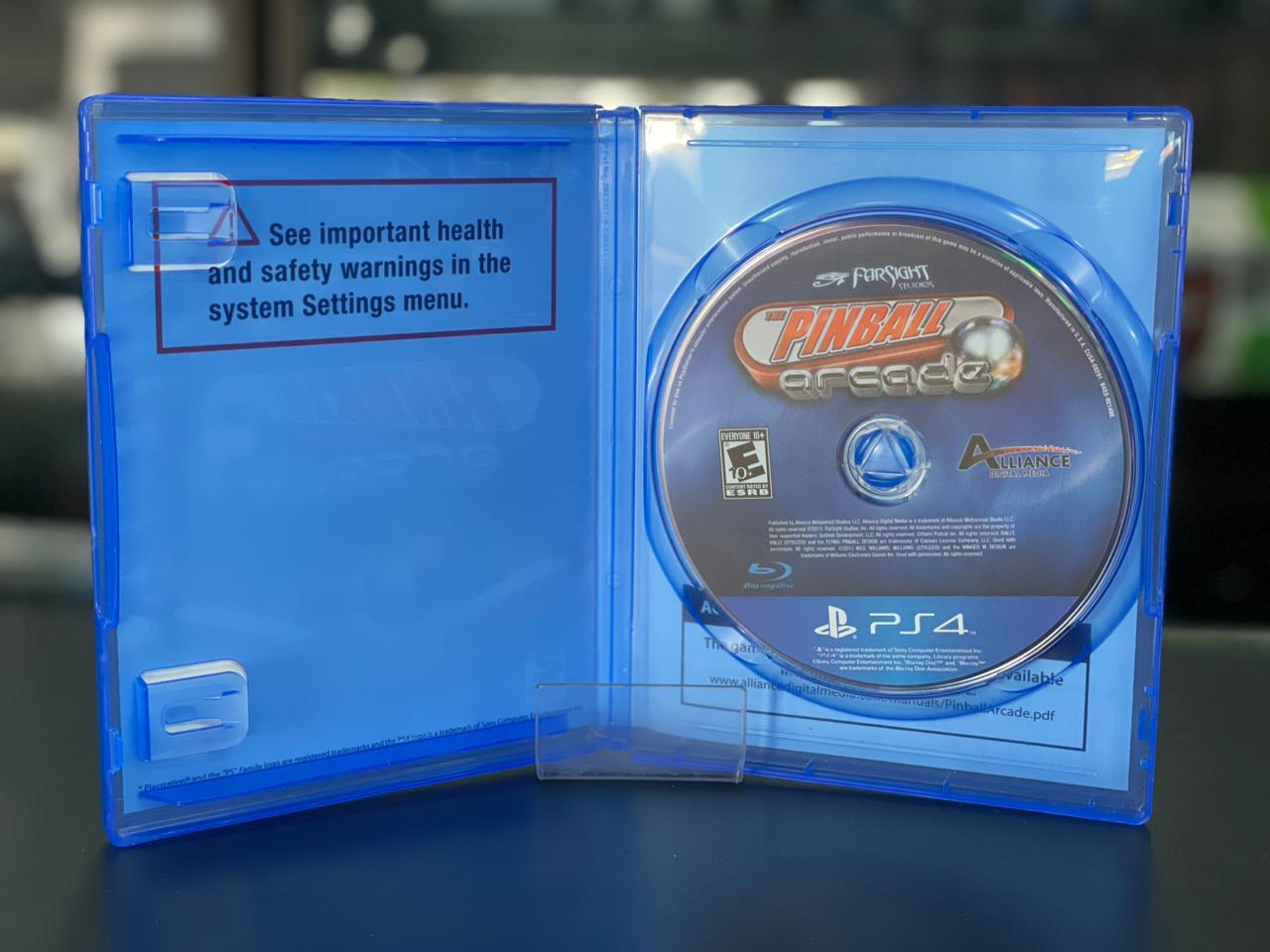 Pinball Ps4 Original Midia Fisica
