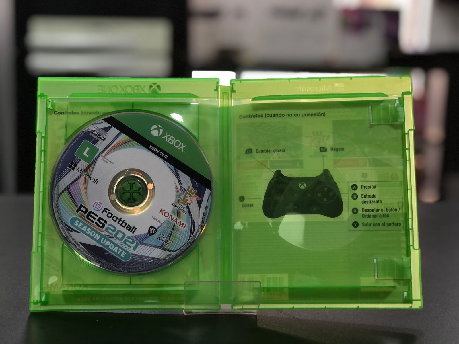 Pro Evolution Soccer 2021 Xbox One / capa impressa