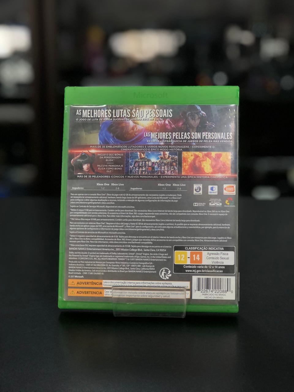 Tekken 7 Xbox One Midia Física