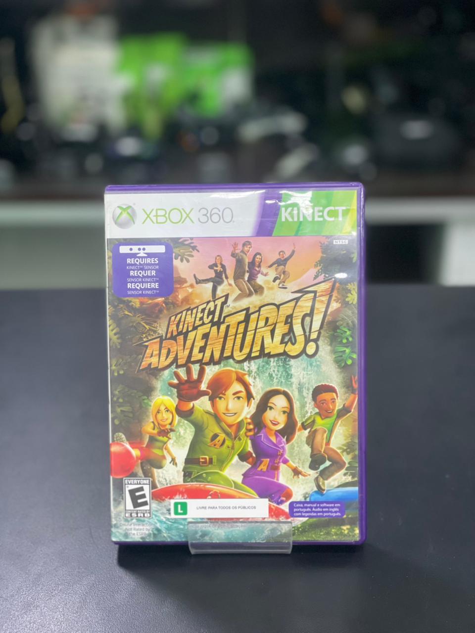 Kinect Adventures + Encarte Xbox 360 Original Midia Fisica