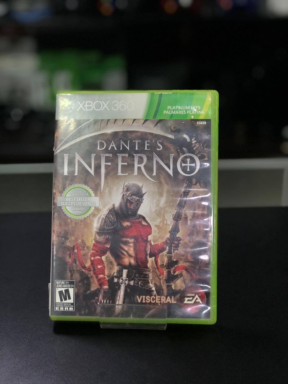 Dante´s Inferno Platinum Hits Xbox 360 Midia Fisica Original