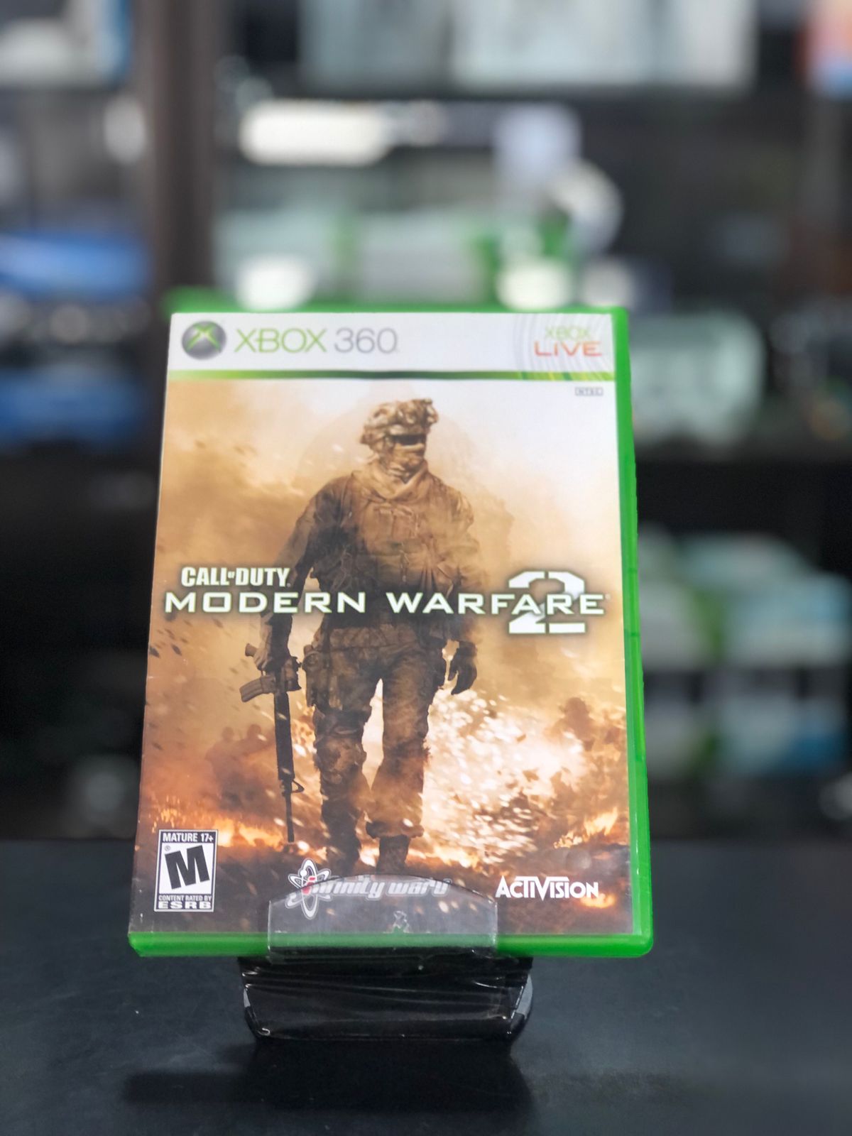 Call Of Duty Modern Warfare 2 Xbox 360 / capa impressa