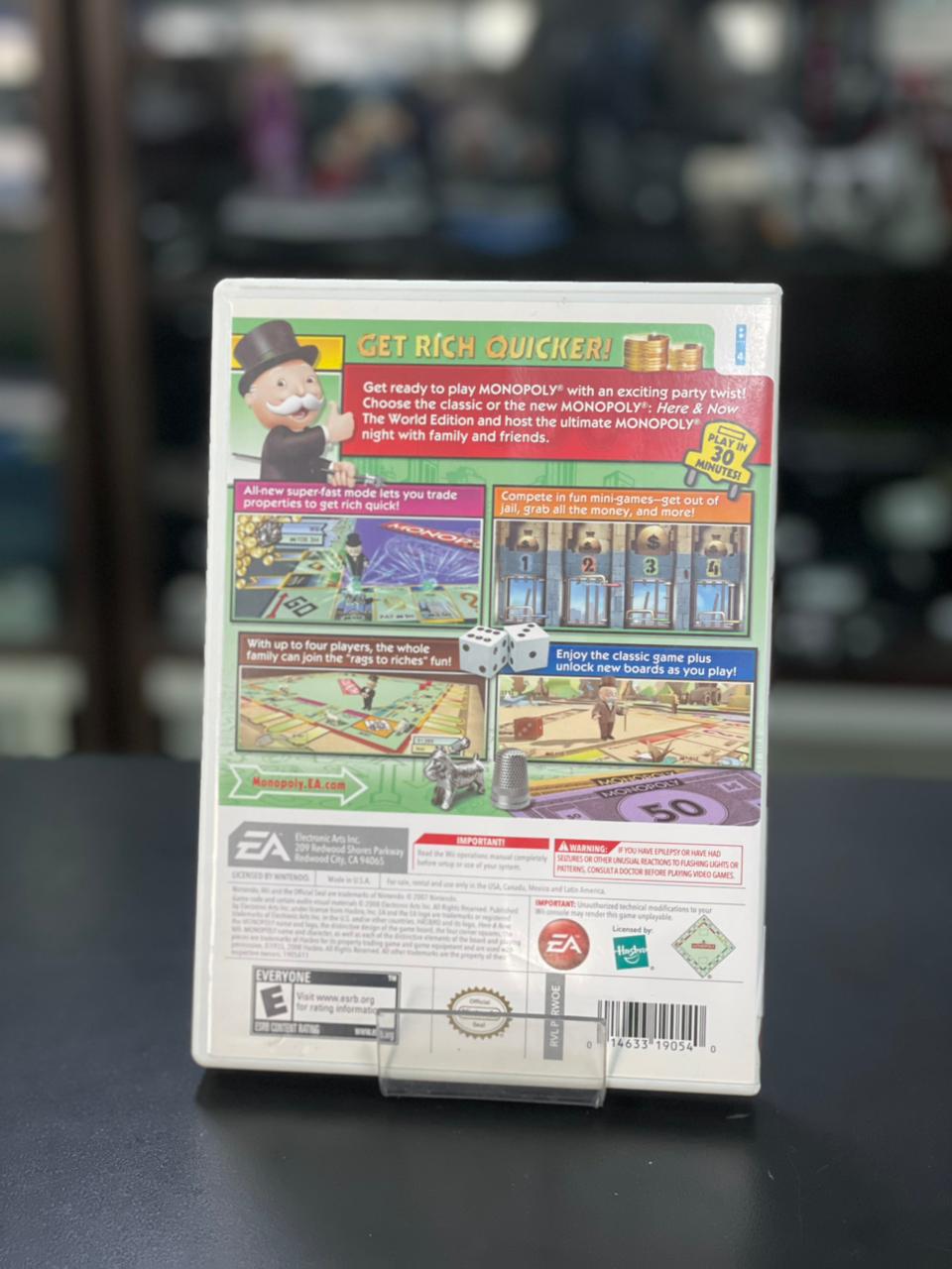Monopoly Nintendo Wii Midia Física