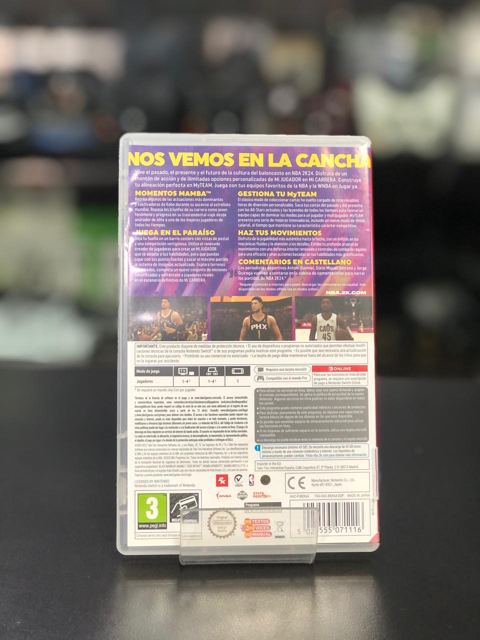 Nba 2k24 Nintendo Switch Midia Fisica
