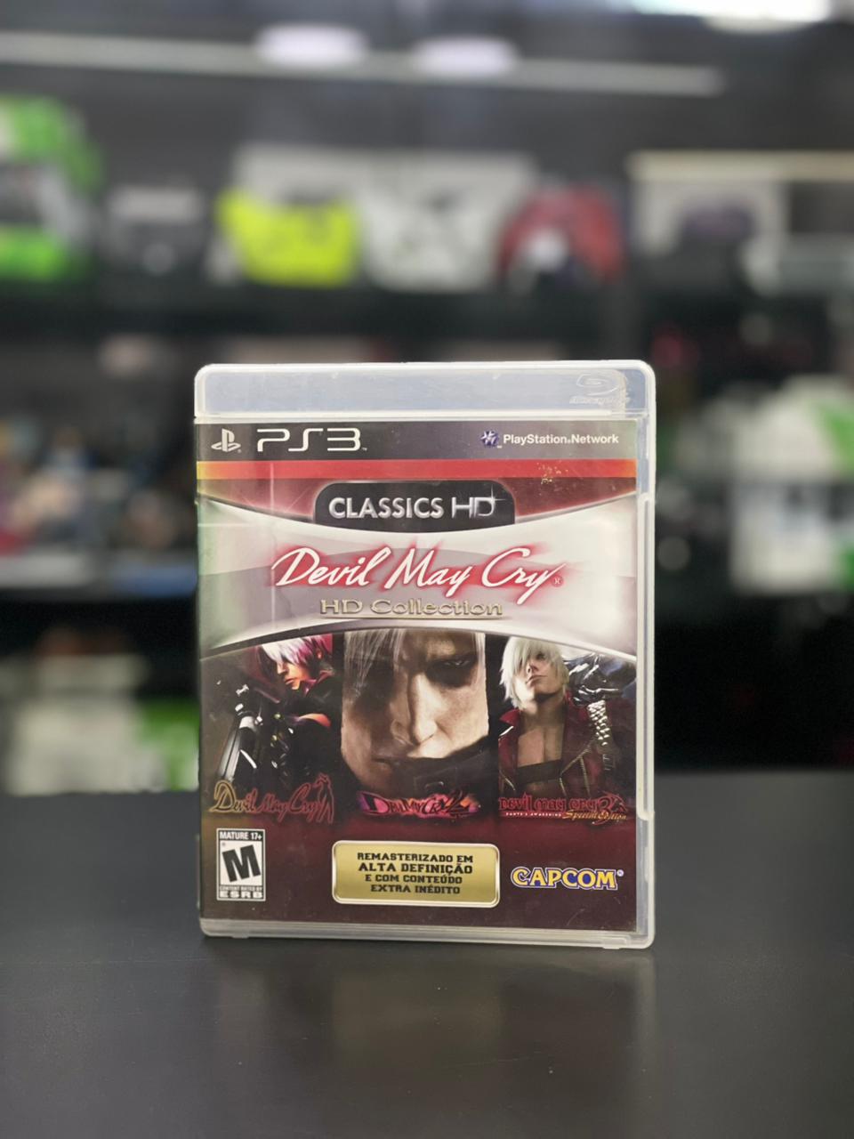 Devil May Cry Hd Collection Edição Colecionador Ps3 M.Fisica