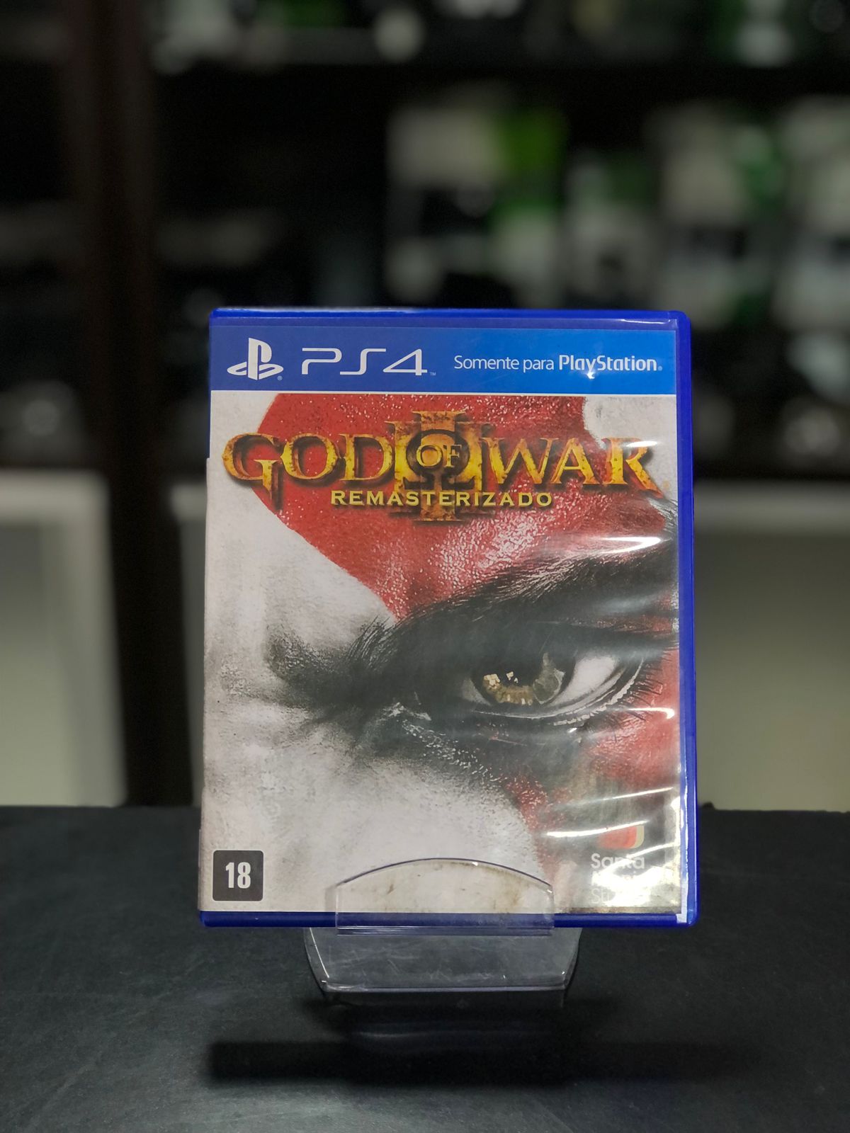 God Of War 3 Remasterizado Ps4 Midia Física Ler Descrição