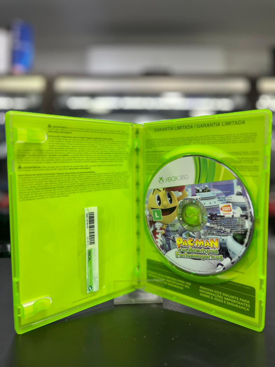 Pac-Man e as Aventuras Fantasmagóricas Xbox 360 M. Fisica Colecionador