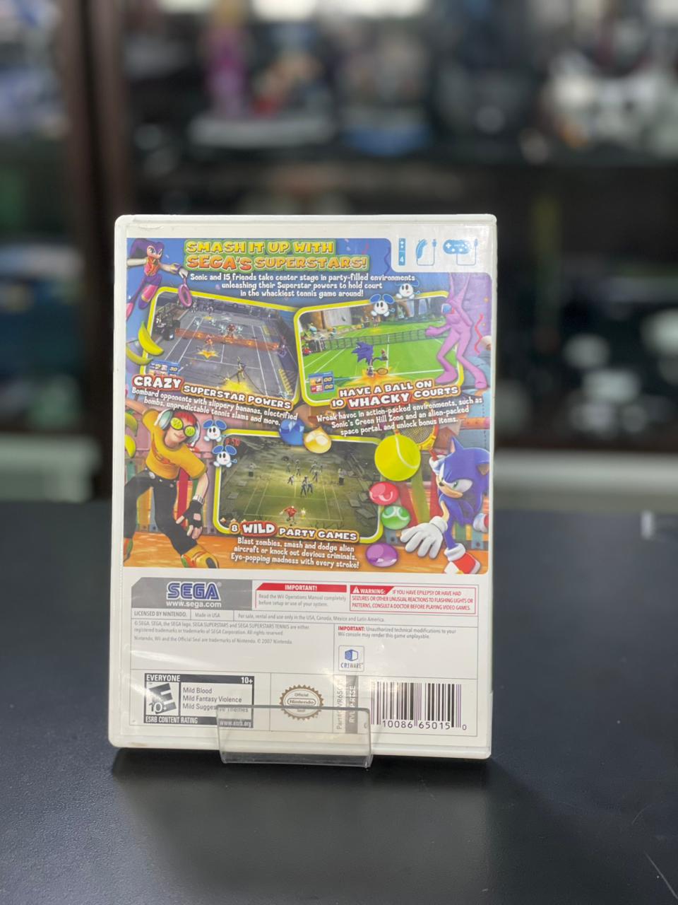 Sega Superstars Tennis Nintendo Wii Midia Física