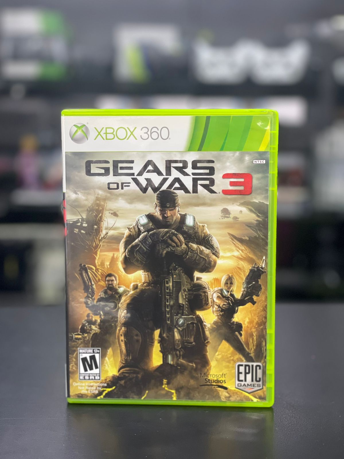 Gears Of War 3 Xbox 360 Original Midia Fisica / Coleção