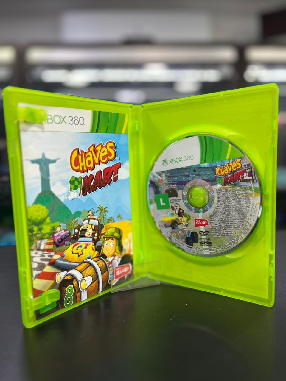 Chaves Kart Xbox 360 M. Fisica Colecionador