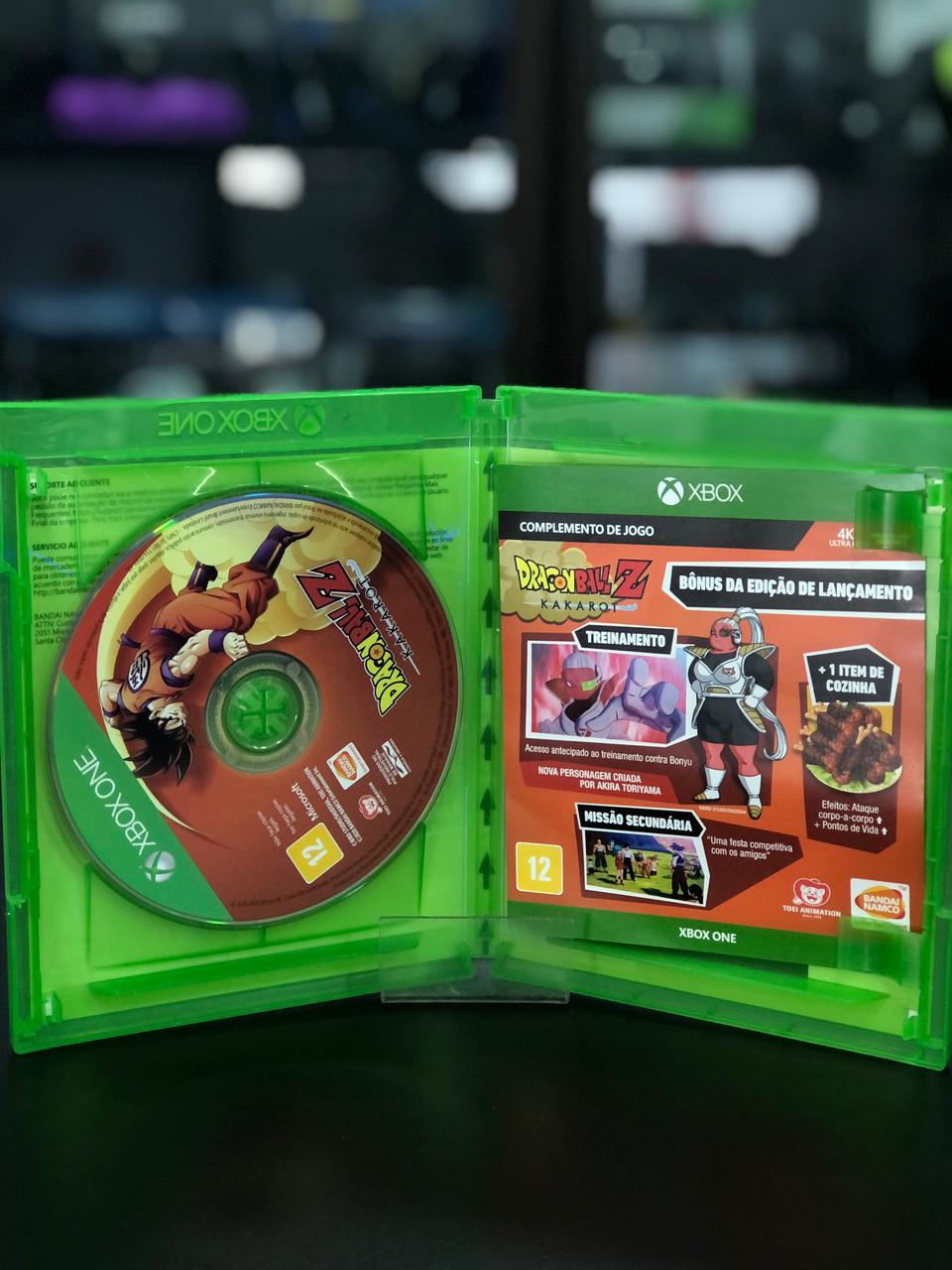 Dragon Ball z kakarot xbox one midia fisica
