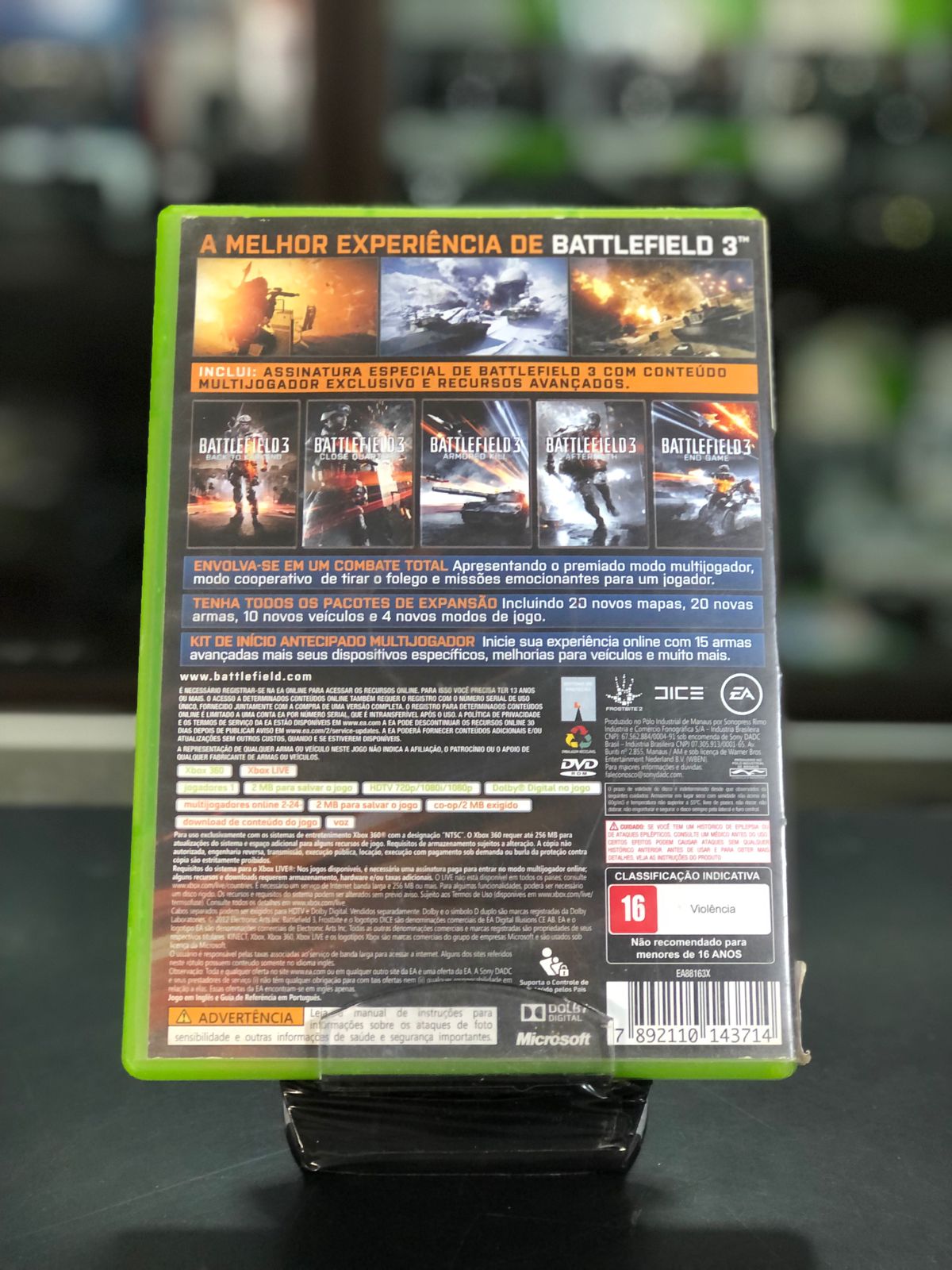 Battlefield 3 Premium Edition Xbox 360 - Ler descrição