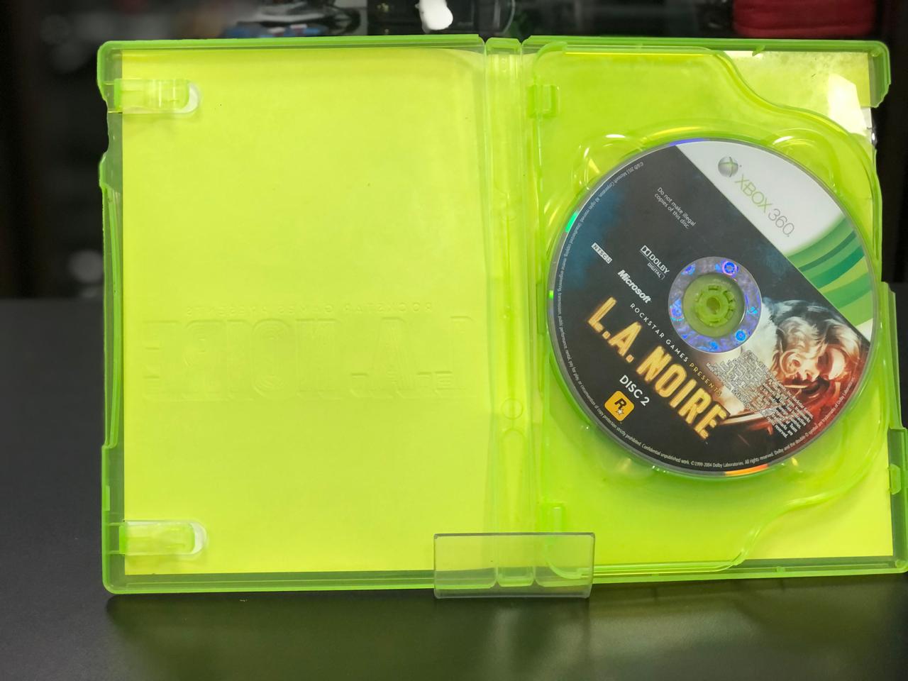 L.A Noire Xbox 360 Original Midia Fisica - Ler descrição