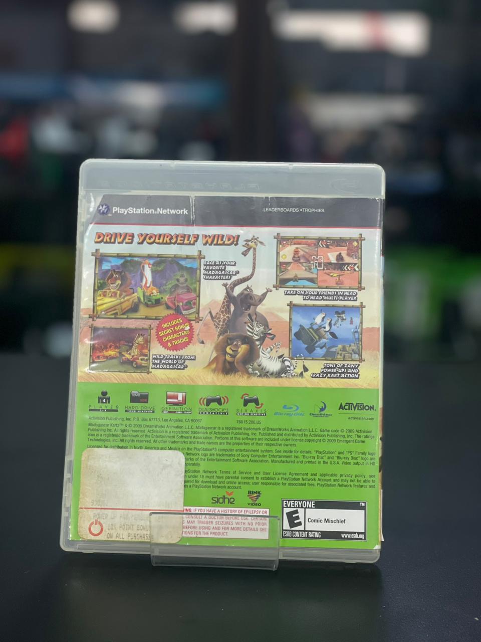 Madagascar Kartz Ps3 Midia Fisica