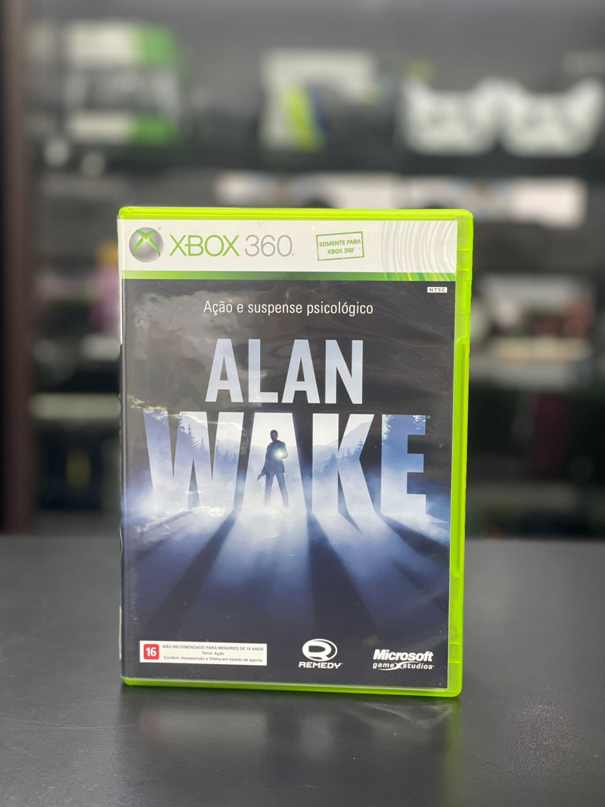 Alan Wake Xbox 360 Original Midia Fisica / Coleção