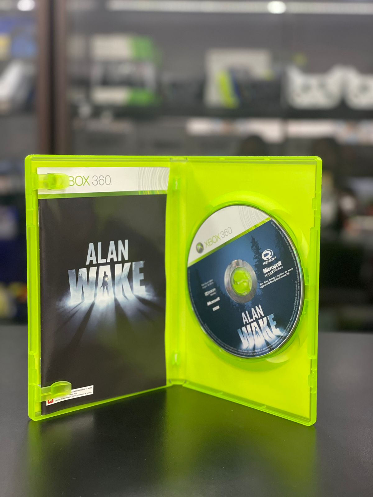 Alan Wake Xbox 360 Original Midia Fisica / Coleção