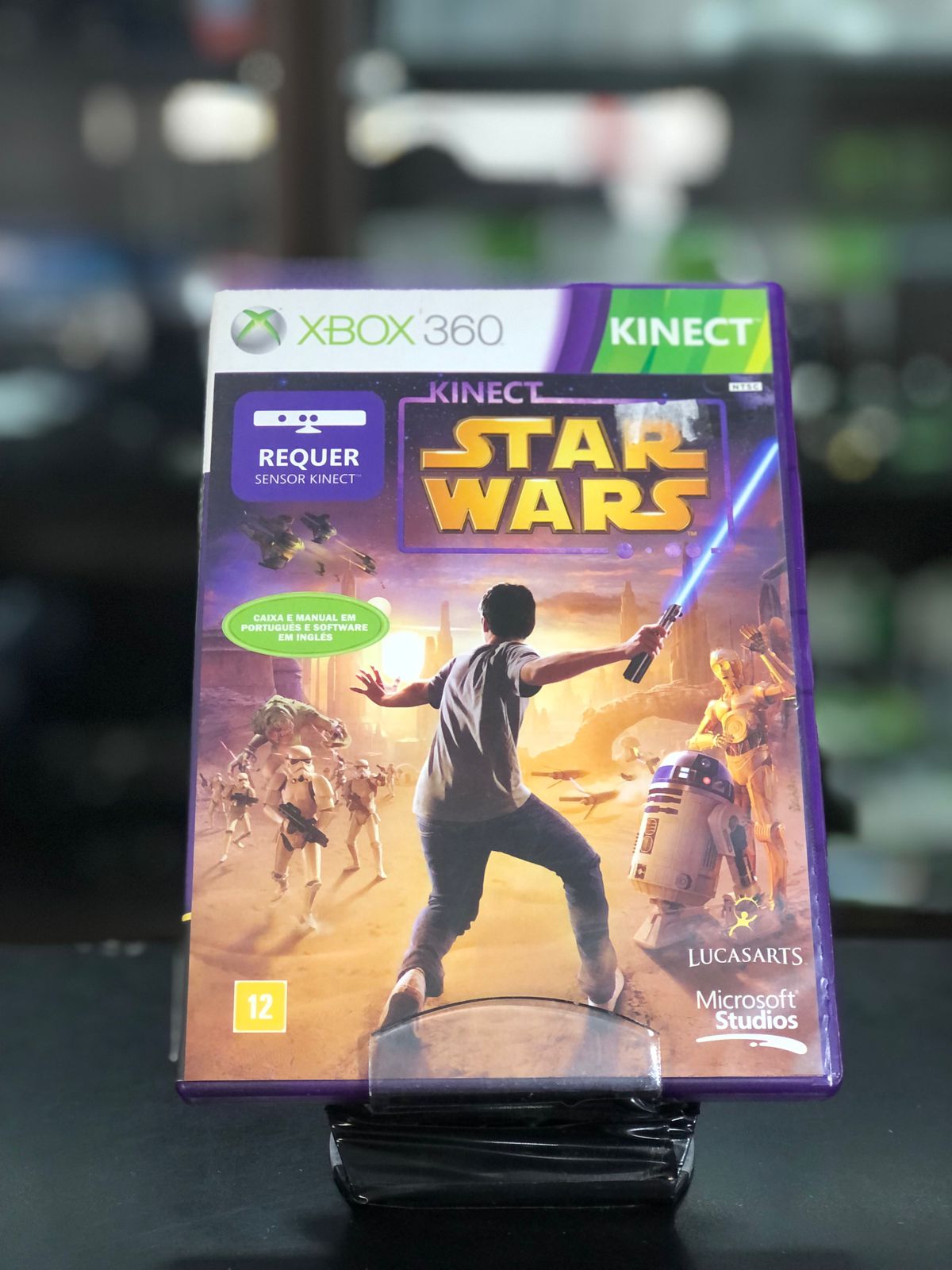 Kinect Star Wars Xbox 360 Original M. Fisica / Ler descrição