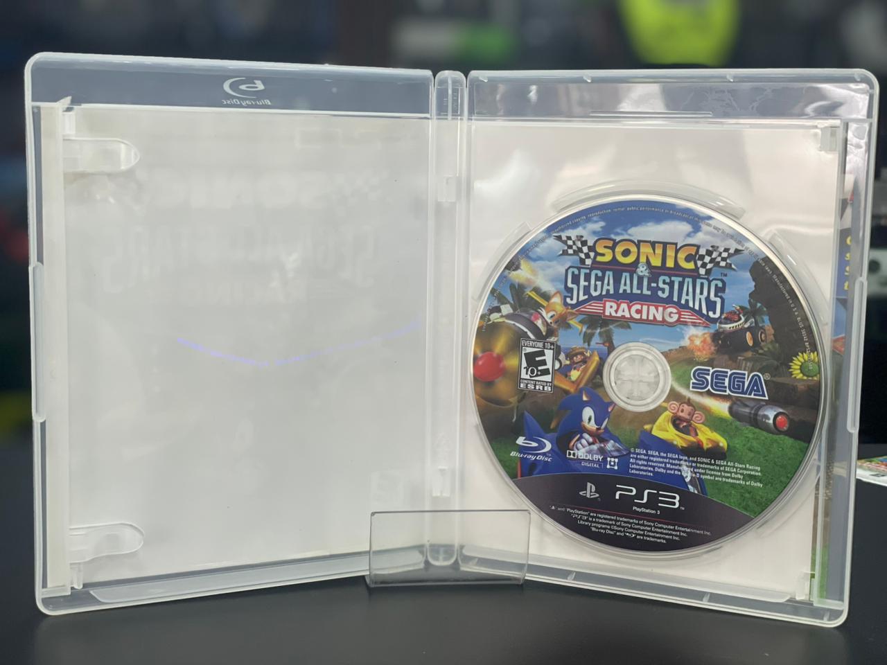 Sonic & Sega All-Stars Racing Ps3 Midia Fisica