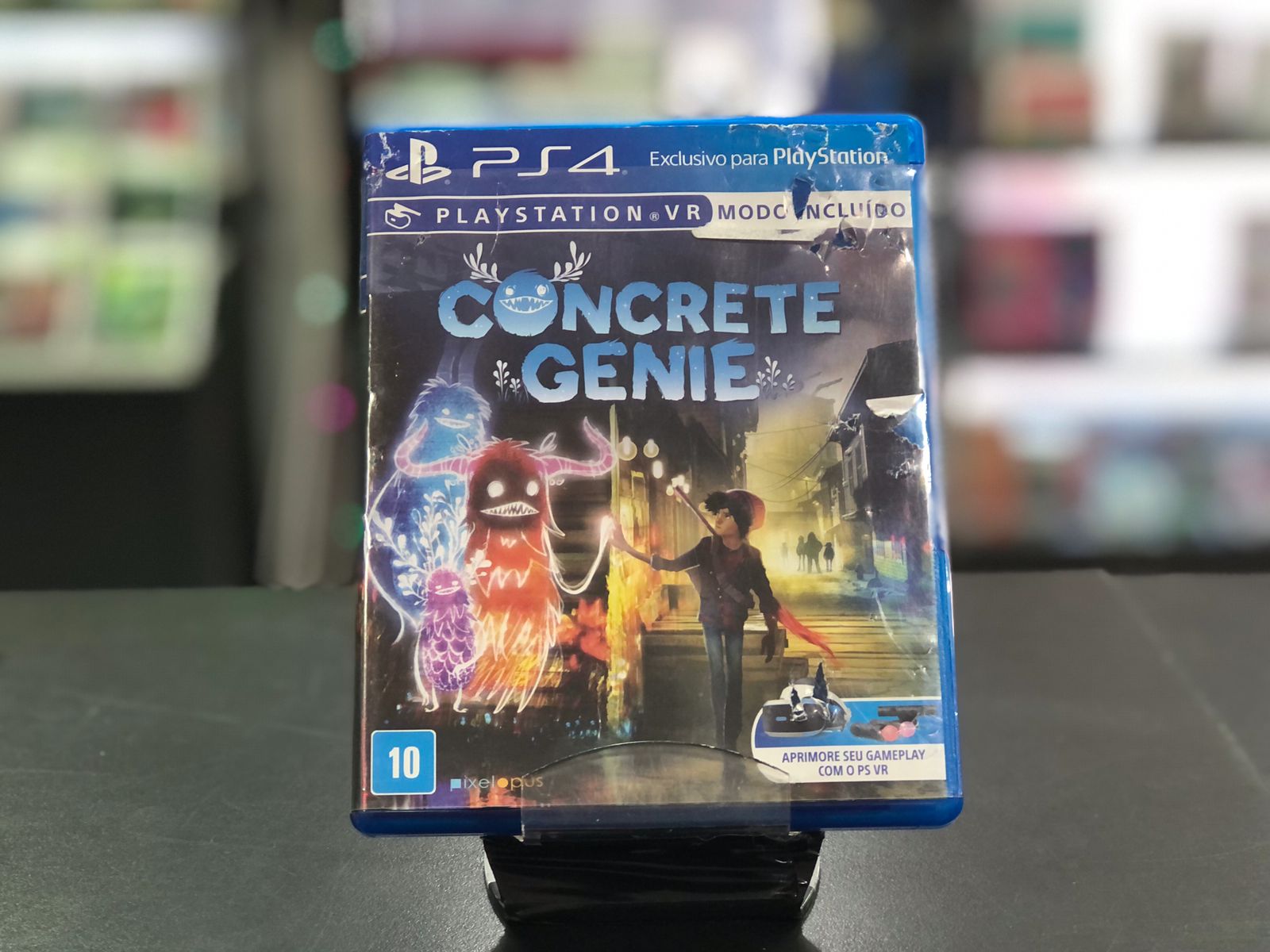 Concrete Genie Ps4 Midia Física Capa impressa