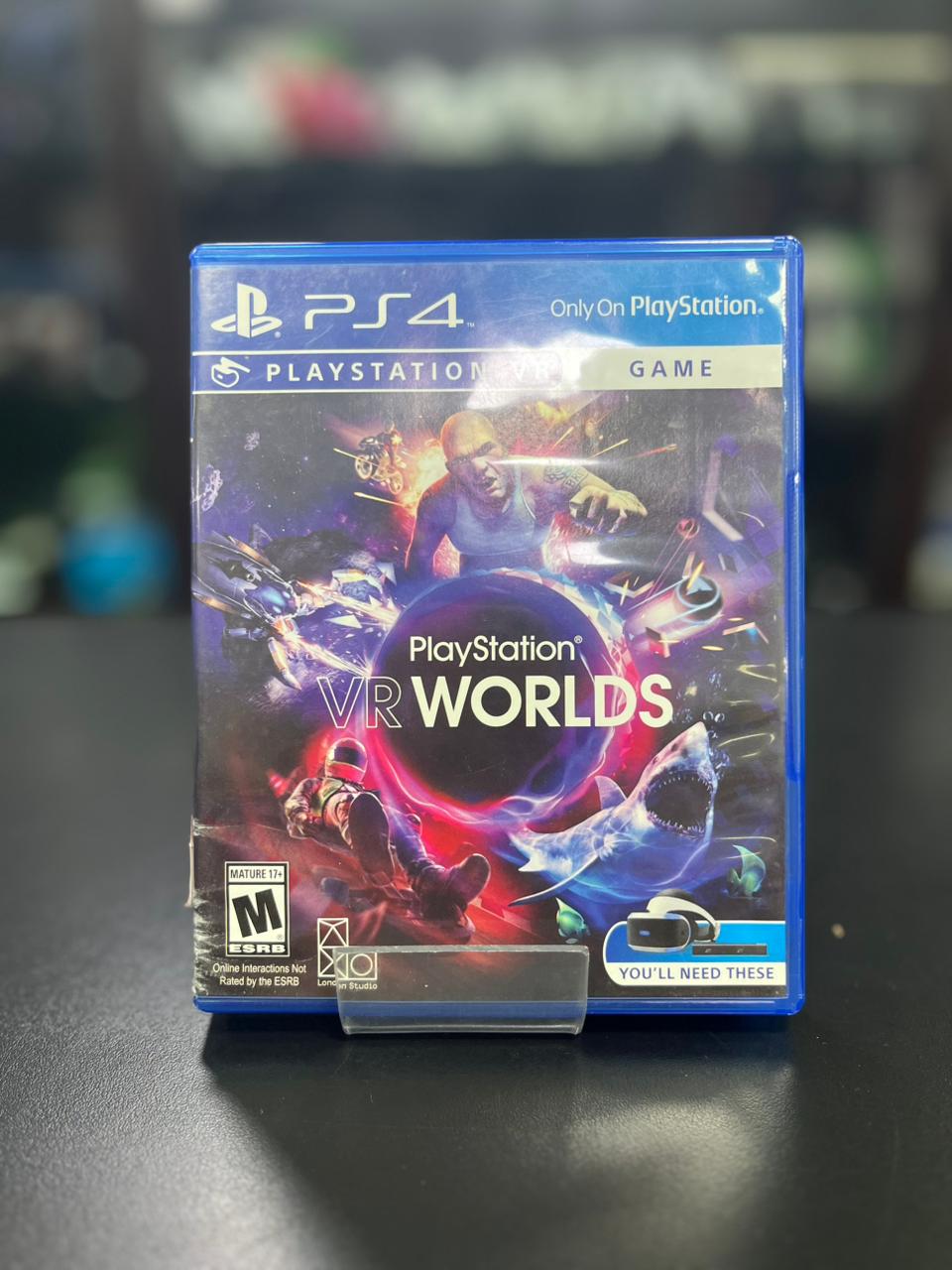 Playstation VR Worlds Ps4 - Exclusivo Para O VR Item Usado