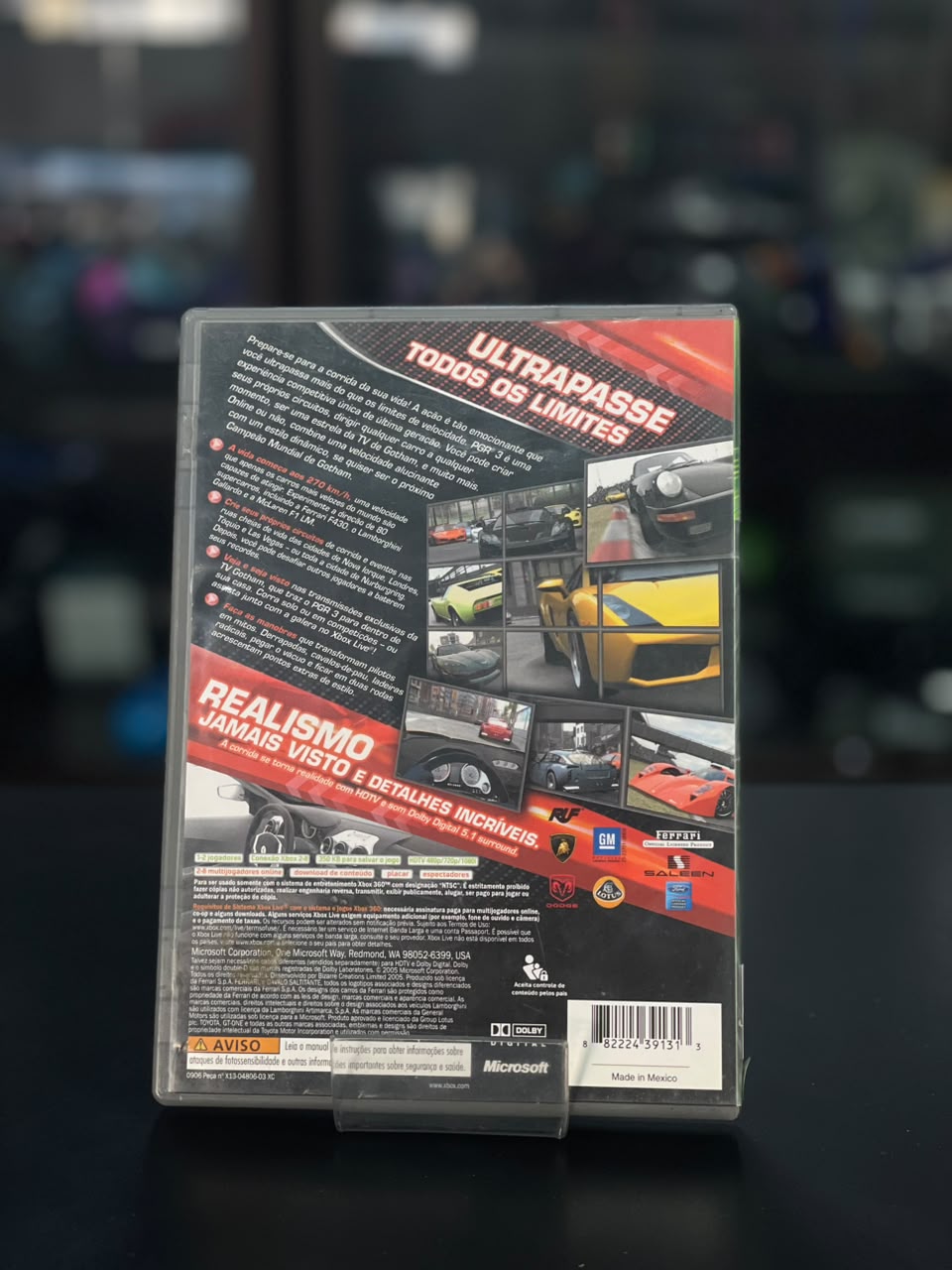 Project Gotham Racing 3 Platinum Xbox 360 Midia Fisica