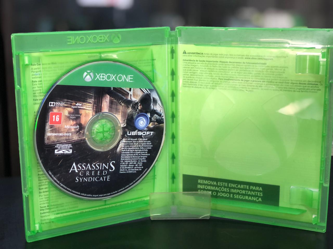 Assassin's Creed Syndicate Edição Limitada Xbox One M. Fisica